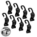 IPOW 8 Pack Car Seat Headrest Hooks-Strong And Durable Universal Vehicle Car Backseat Headrest Hanger Storage Easy to Install For Handbags, Purses, Coats, and Grocery Bags, Water Bottle,etc.