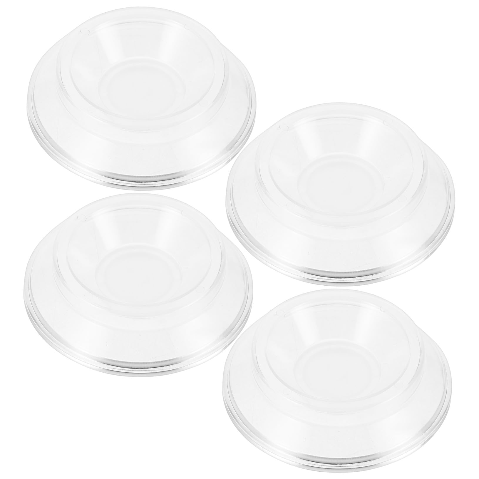 ORFOFE Protectores de Suelo para Piano Vertical, 4 Unidades, ABS, Antideslizantes, Reducción de Ruido y Protección para Patas en Suelos de Madera y Alfombra