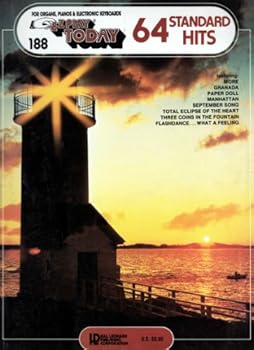Paperback 64 Standard Hits for Organ, Piano, and Electronic Keyboards (EZPlay Today, 188) Book