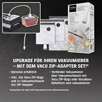 CASO VC10 Plus Edition – variable Vakuumstärke – 9 L/min – 30 cm Schweißnaht – inkl. Zubehör‑Set – ideal für Sous Vide & Frische – Ansicht 6