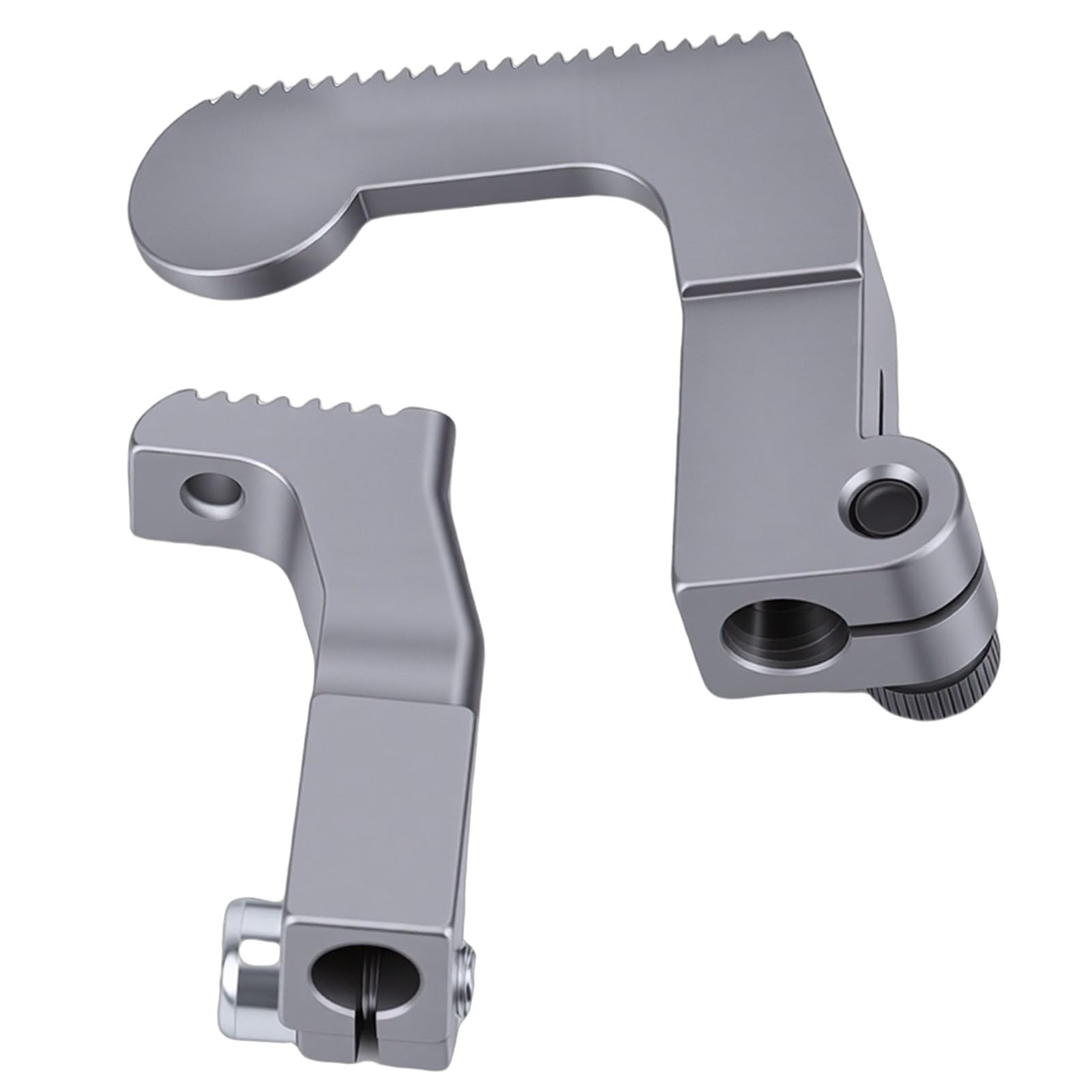Generic Juego de prensatelas para máquina de coser de acero inoxidable, pies interiores y exteriores, piezas de repuesto para máquina de borde de colchón 5625