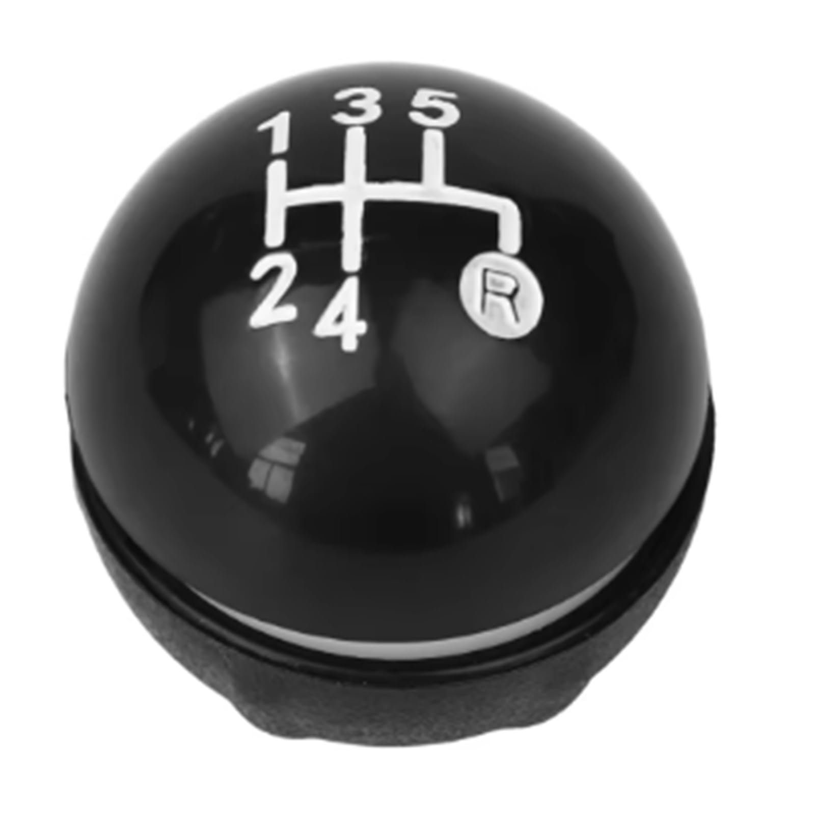 Xexjhqq One Color Gear Stick Knob For Fiat 500 2007-2015 Pen Head Shift Knob Gear Sporty Lever