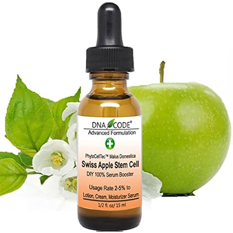 Anti-Aging. DIY Swiss Apple Stem Cell 100% Serum Booster. Remove Wrinkles, Rebuild Collagen & Elastin Cover