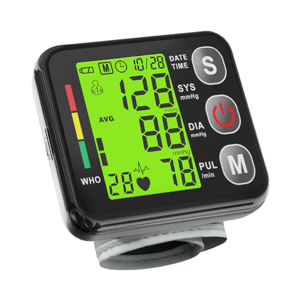 Monitor de presión arterial de muñeca para uso doméstico