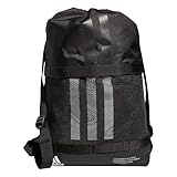 adidas Amplifier II Blocked Sackpack, Black/White, One Size