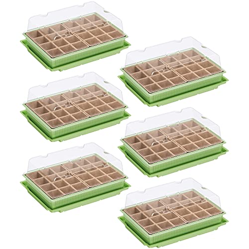 Wellgro Mini Gewächshaus für 24 Pflanzen, 6 Stück