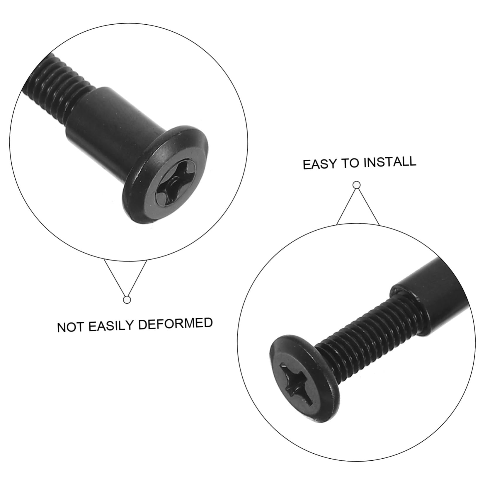 Tornillos y Tuercas de Fijación Cruzada para Muebles M6x20 M6x16