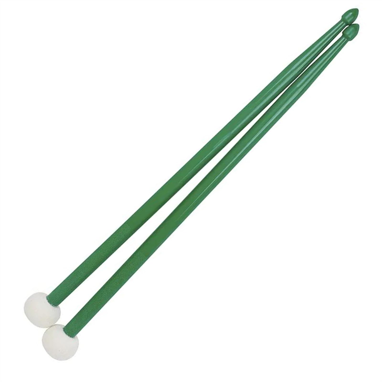 Pałki perkusyjne, Pałki perkusyjne 5A z młotkiem z filcu nylonowego dla początkujących, wielokolorowe, 42,3 x 3,5 x 1,3 cm, opakowanie 2 szt.(G)
