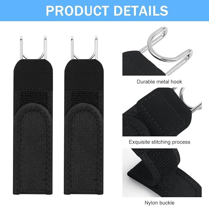 Image of myhalos KASHTHABHANJAN PHARMA Buckleless Belt Hook Tactical Metal Hook Elastic Belt Unisex Buckle-Less Invisible Waist Belts for Work & Edc
