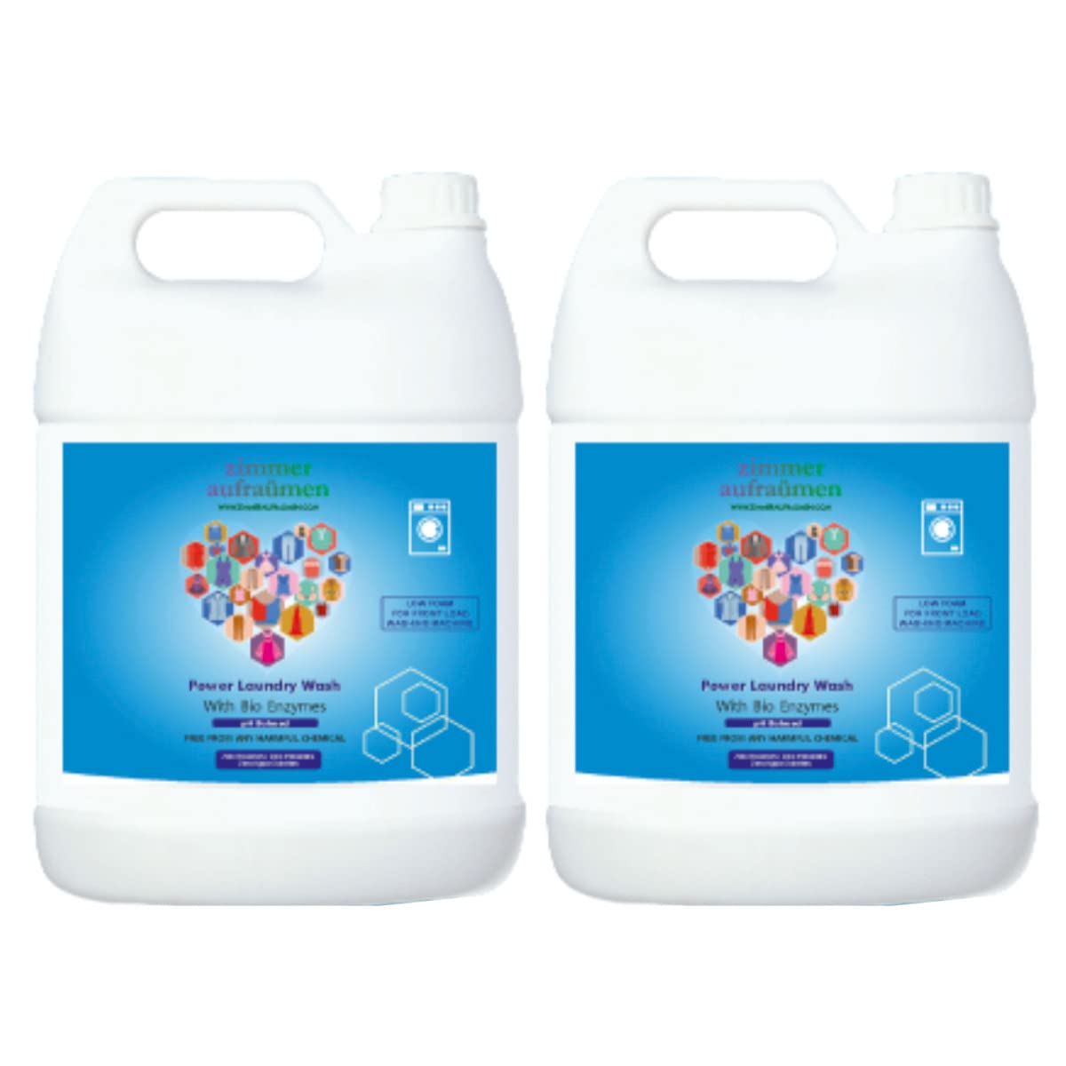 Zimmer AufraumenPower Laundry Wash 5lit + Power Laundry Wash 5lit