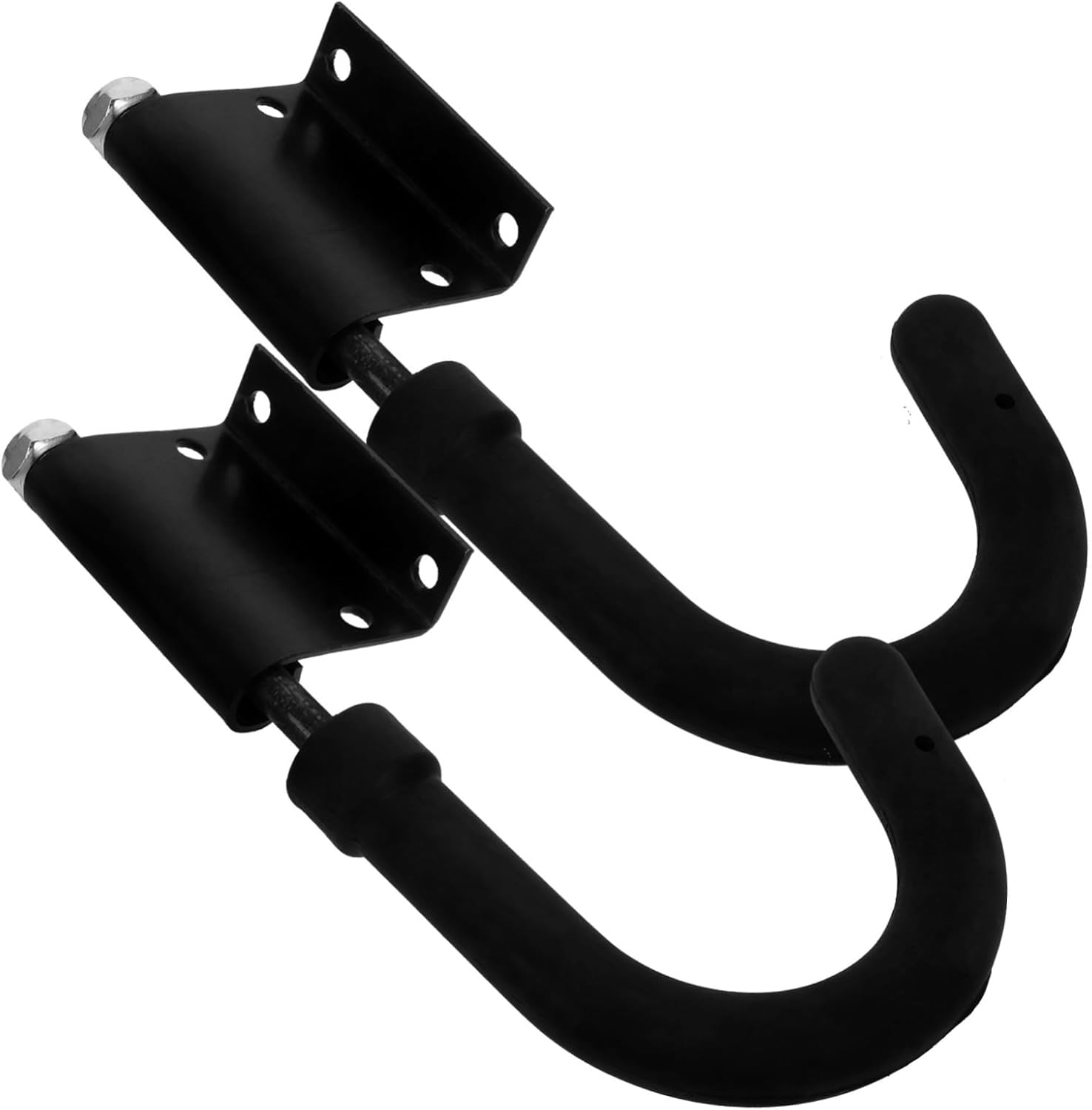 2pcs Ladder Accessories Stainless Steel Hooks Rubber Ladder Stabilizer for Roof Shed