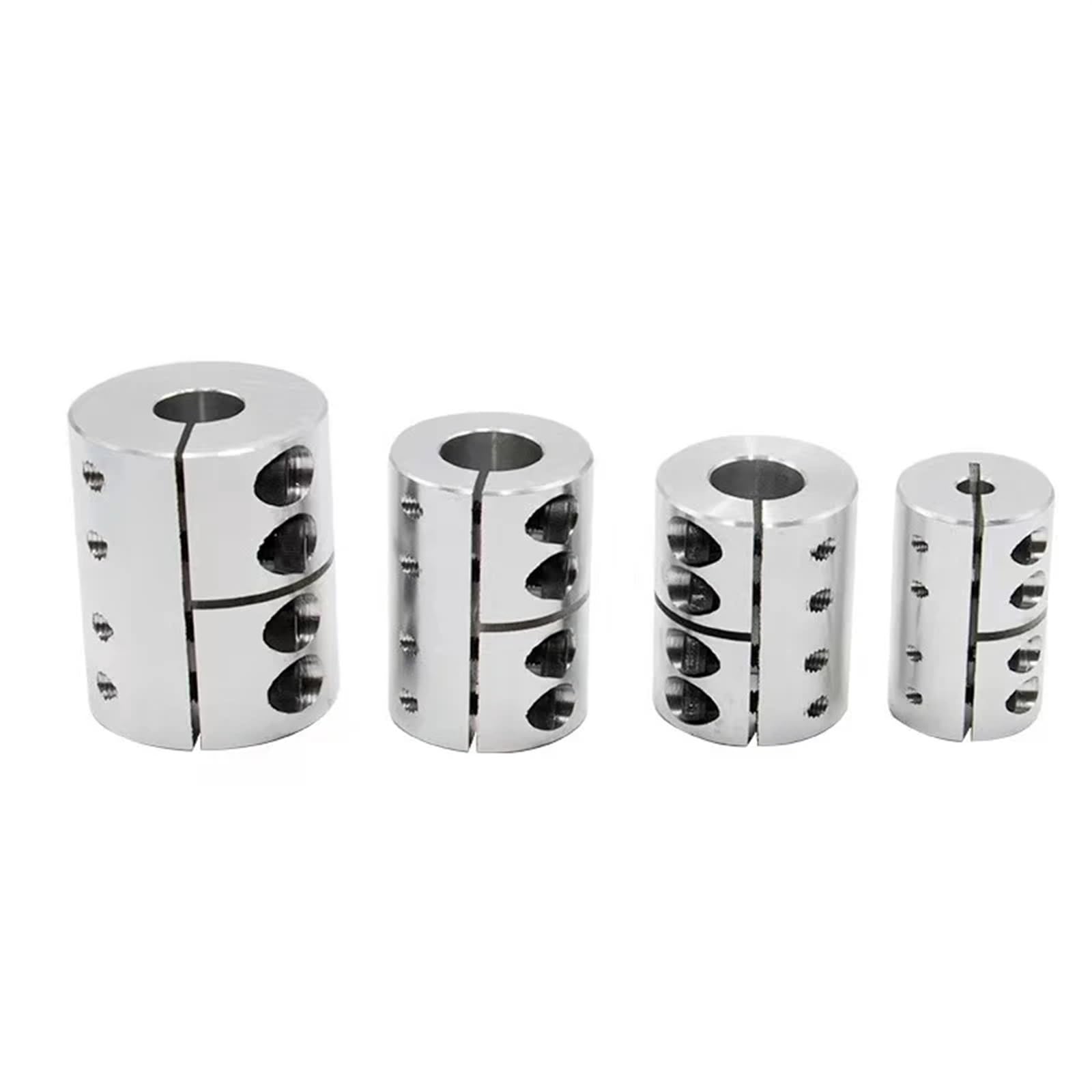 1PC D32L45 Starre Kupplung Hochpräzise Wellenkupplung mit 4 Schrauben for Schritt-Servomotor 3D-Drucker T8 Leitspindel(12X15)