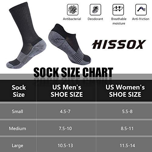 Copper Running Socks, Unisex Ankle Crew Moisture Wicking Anti Smell Sport Trekking Hiking Cushion Socks2