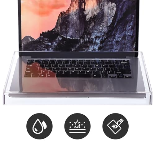 Protector Transparente Acrílico para Teclado Laptop 14" miniatura 5