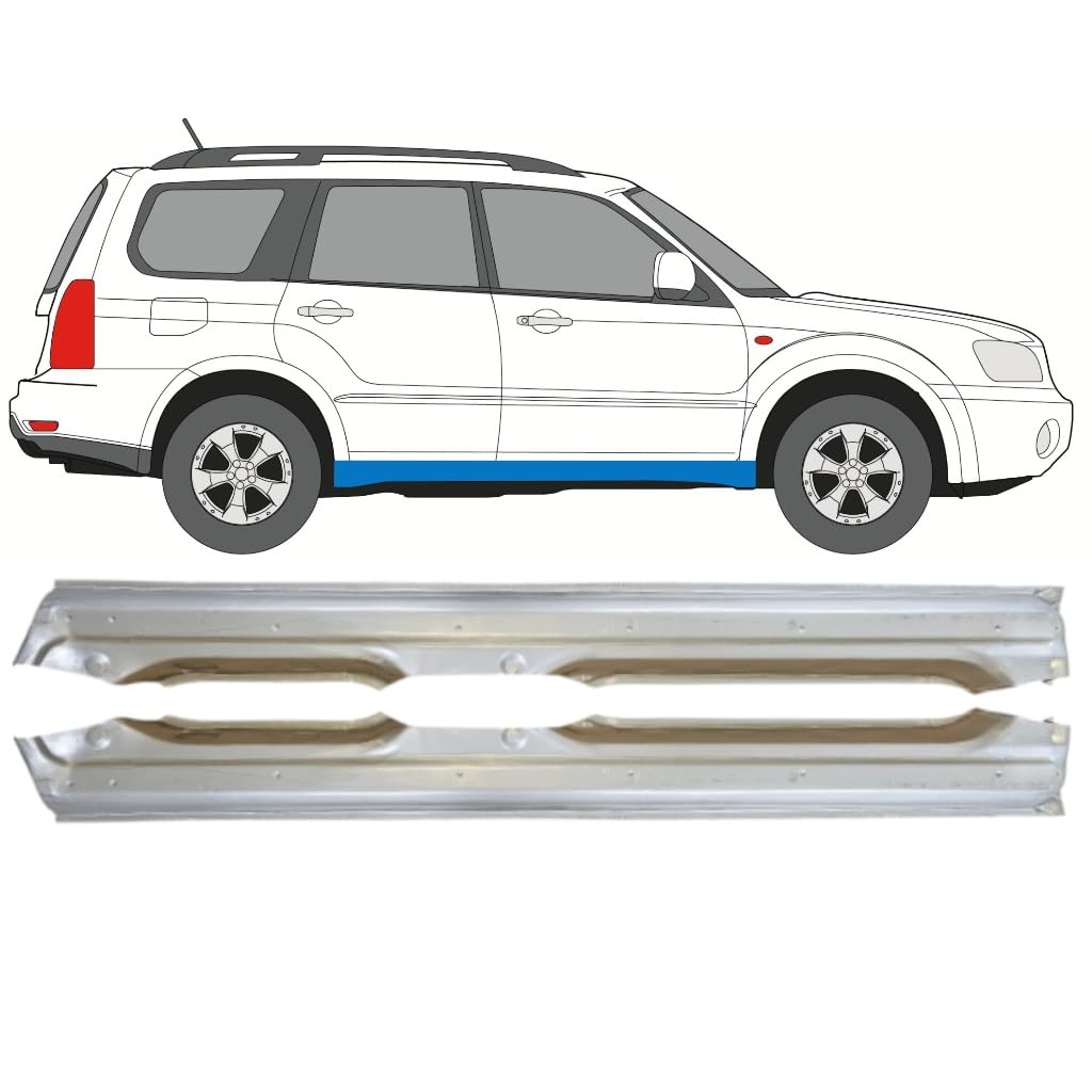 Voll schweller für Subaru Forester SG 2002-2008 / Links+Rechts/Satz