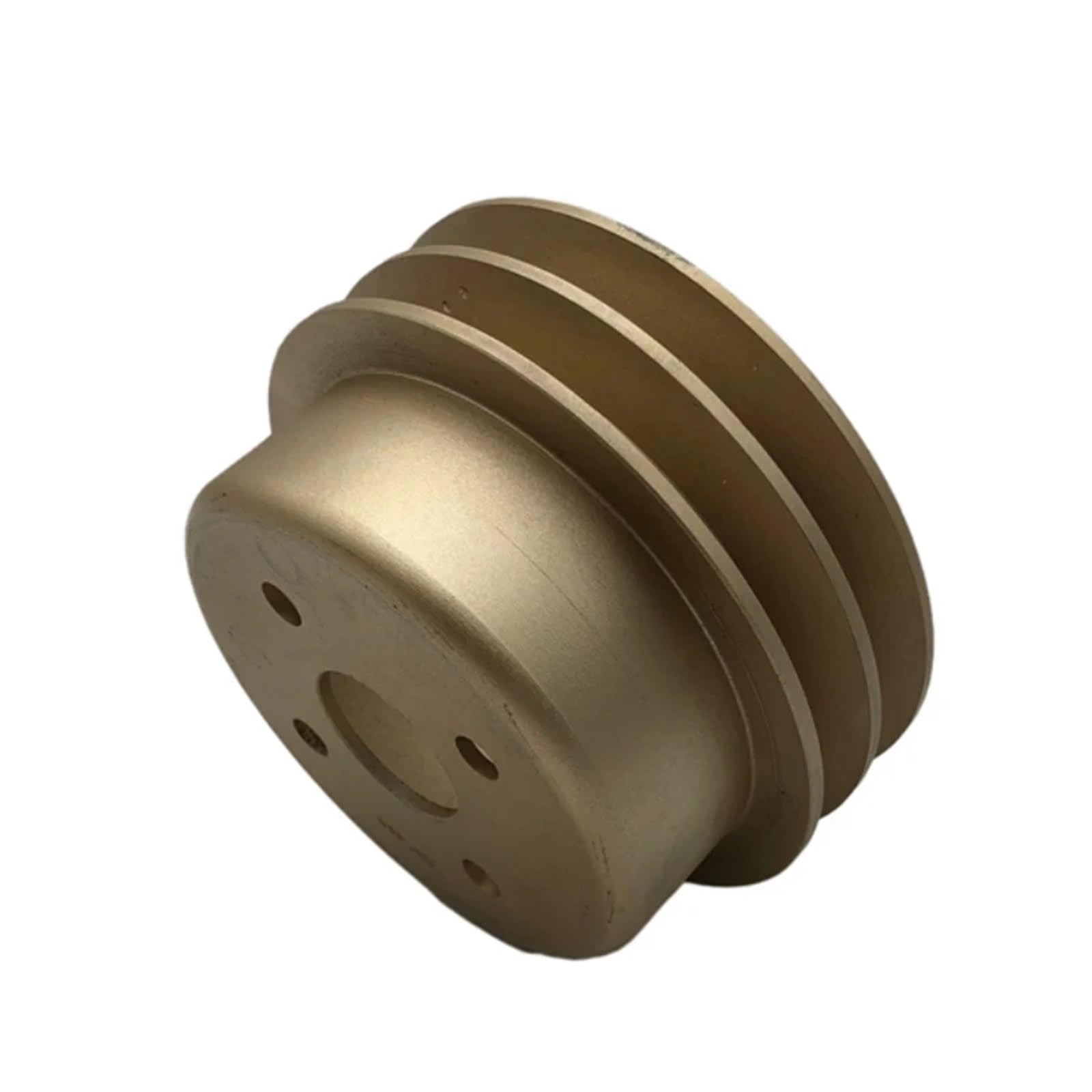 VKvmNYlxx Excavator Accessories Water Pump Pulley Engine Water Pump Pulley J05 Double Groove Make Smaller