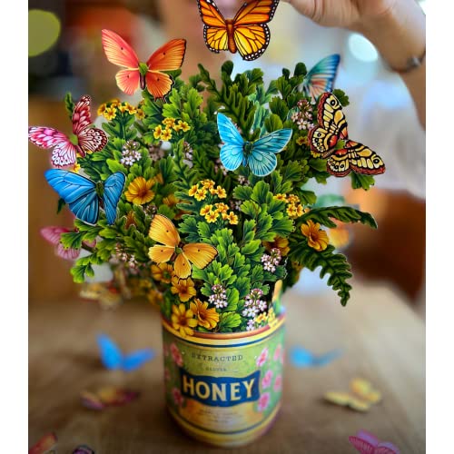 Freshcut Paper 3720 Pop Up Cards, Paper Flower Bouquet 3D Popup Greeting Cards thumb #5