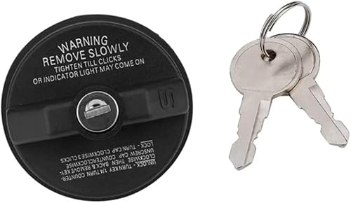 Llenadora de tanque de combustible con cerradura de tapa de gas con llave para Chevy Silverado, Equinox, Tahoe, Traverse GMC Toyota 4Runner Camry