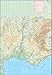 France South Rail & Bike 1:600 000 Travel Map