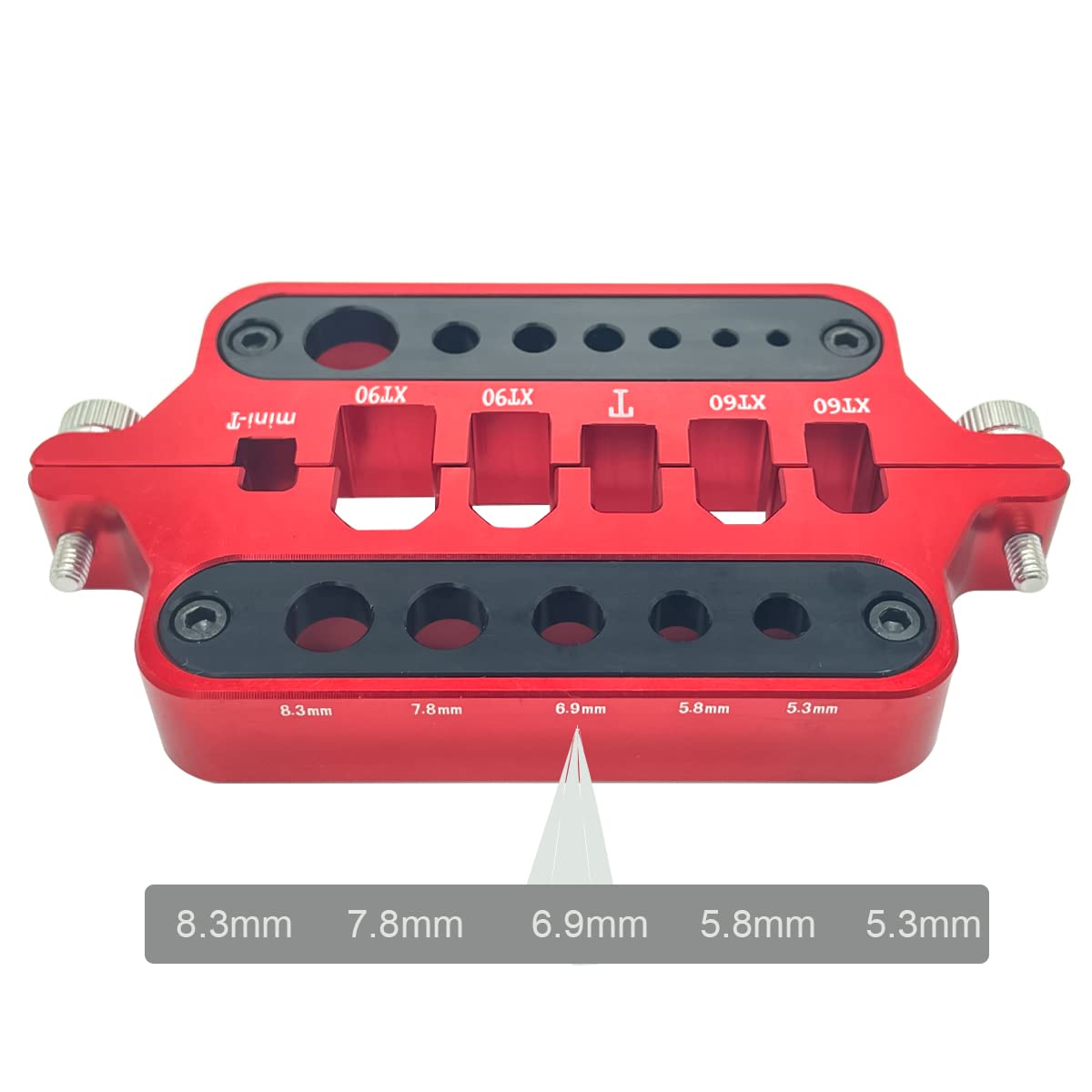 Yaohappy Aluminium Welding Soldering Isolating Station Jig RC Tools for XT60 XT90 Deans T Banana Plug Connector - Image 3