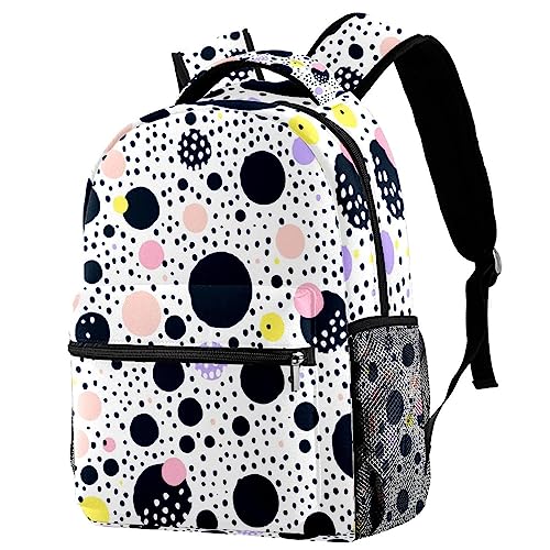 Sac à dos classique léger pour le lycée et les sorties - Idéal adolescentes et femmes
