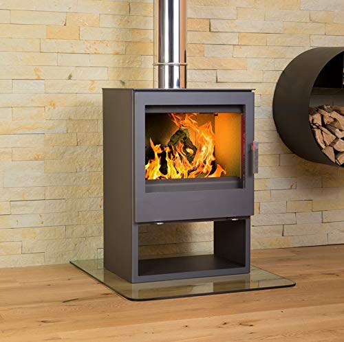 Stufa A Legna Angolare Victoria Panama2 Con Ante A Battente – Ghisa 9 KW, Ecologica E Design Classico