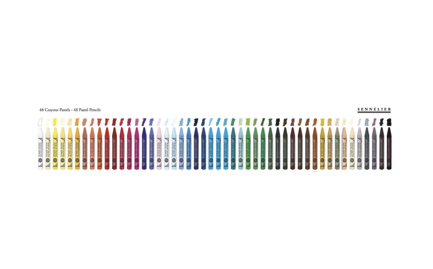 Sennelier Set mit 48 Pastellstiften
