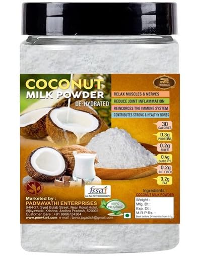 PE - Jar Pack - Organic - Natural & Dehydrated Coconut Milk Powder - 100 Grams-image-3