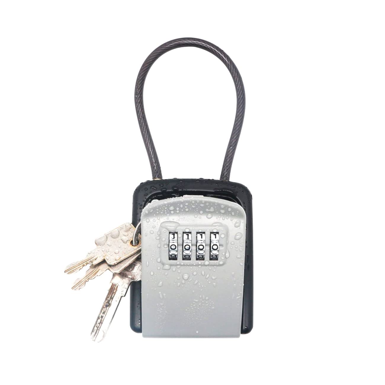 Buy Mini Key Lock Box,CTimvasion® 4Digit Combination Key Safe Box
