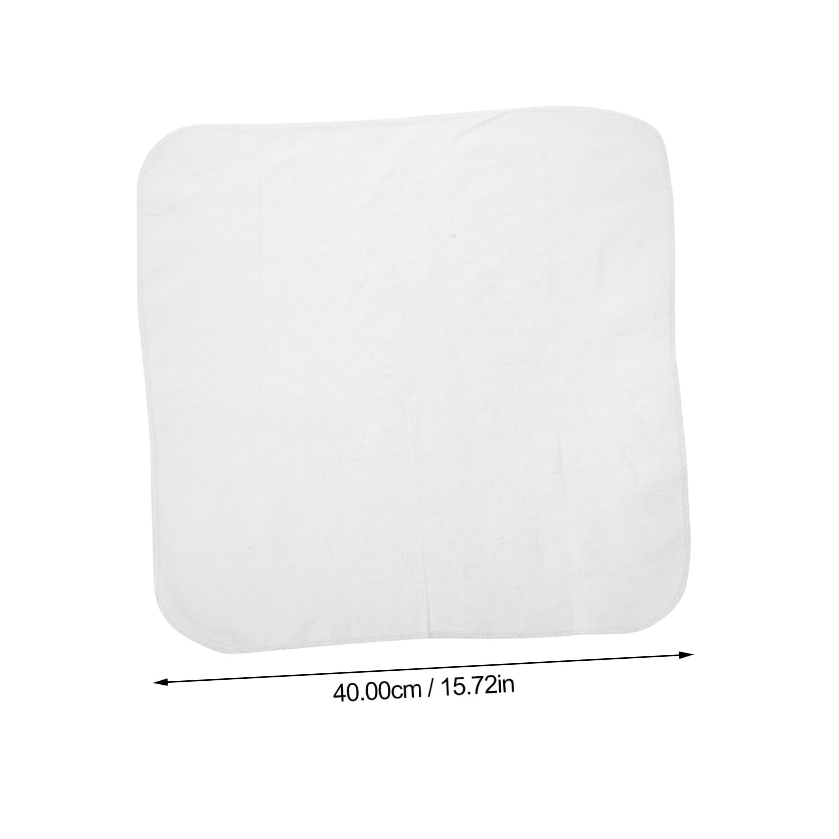 KICHOUSE 6pcs Cotton Filter Strainer Unbleached Muslin Cloths Kitchen Cheese Cloth Tofu Staining Kitchen Yogurt Accessories