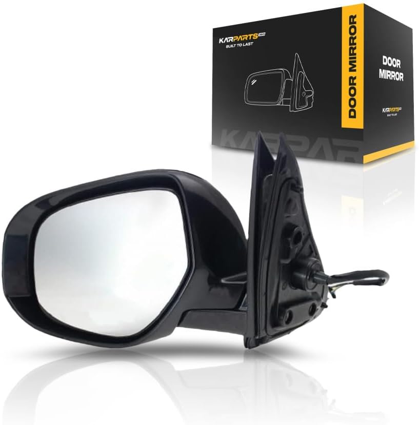 For Mitsubishi Outlander 2014 15 16 17 2018 Door Mirror Driver Side | Power | Heated | Paint to Match | Replacement For 7632C575 | MI1320150