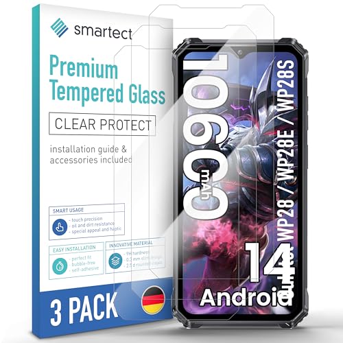 Verre Trempé Oukitel WP28S WP28E Anti Rayures Protecteur Écran Transparent 9H