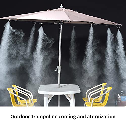 MOSINITTY 6 m/235.8 inch Misting Cooling System, Misting Line Water Misters voor Koeling Outdoor
