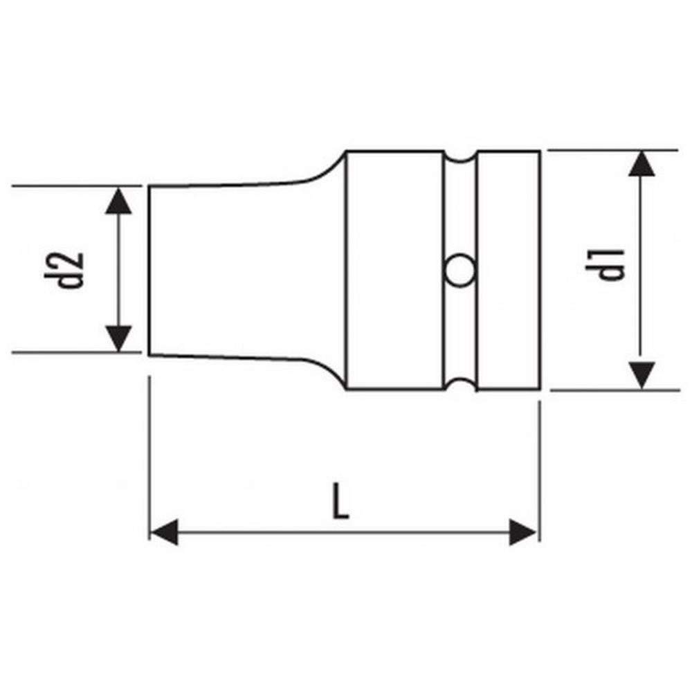 Britool E113473B 34mm 6-Point Impact Socket - Image 2