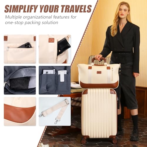 Image of Cosbarn Luggage Sets 5 Piece Suitcases with Wheels, Suitcase Set ABS Hard Case Luggage with TSA Lock Spinner Wheels Durable Travel Luggage