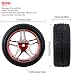 Juego de Neumáticos y ruedas RC 12 Hex Drive Hub Drift Flat...