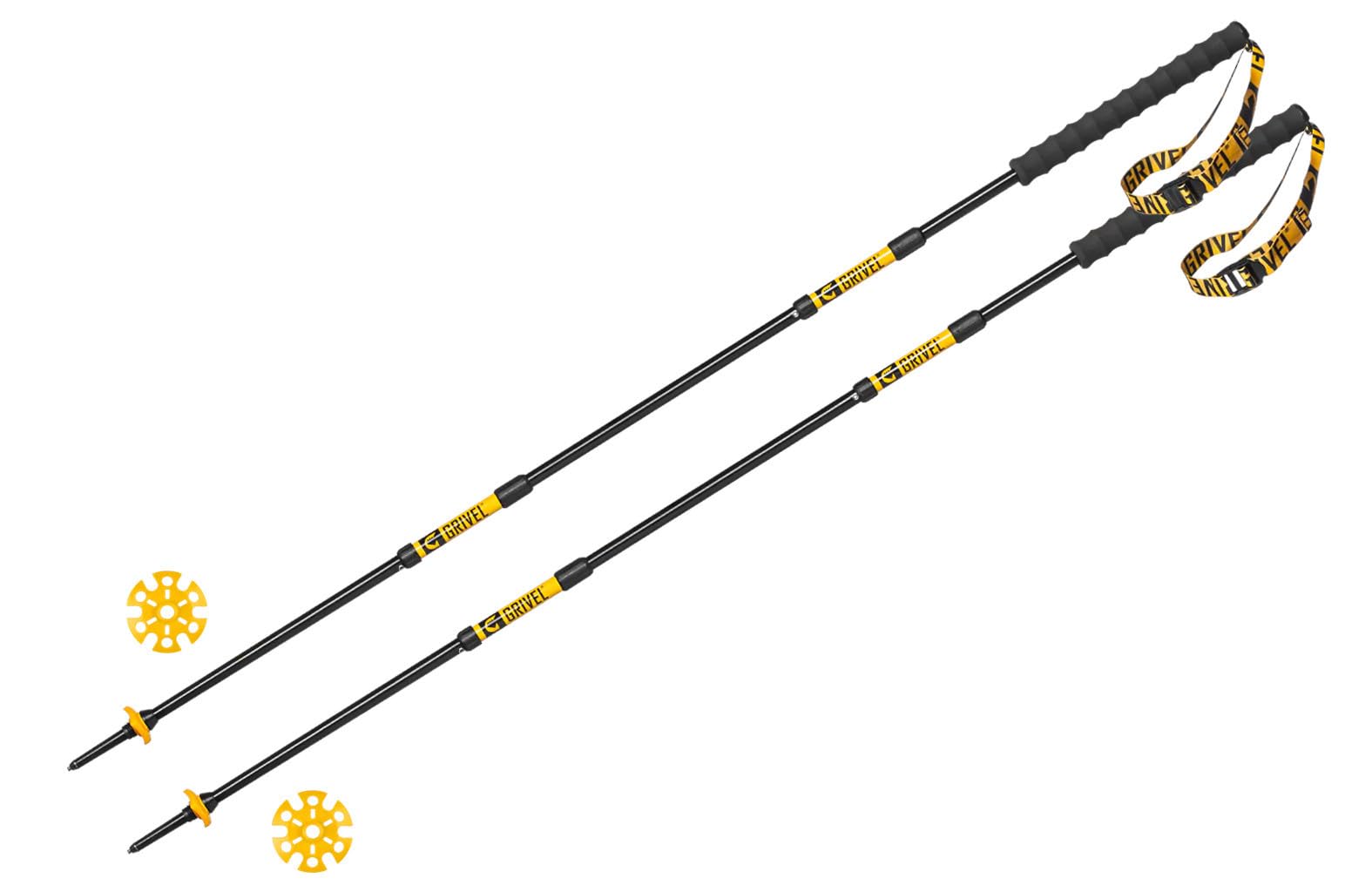 Grivel Bastones Plegables Trail 3 122 cm Bastones Plegables (par) GRIVEL Unisex Adultos