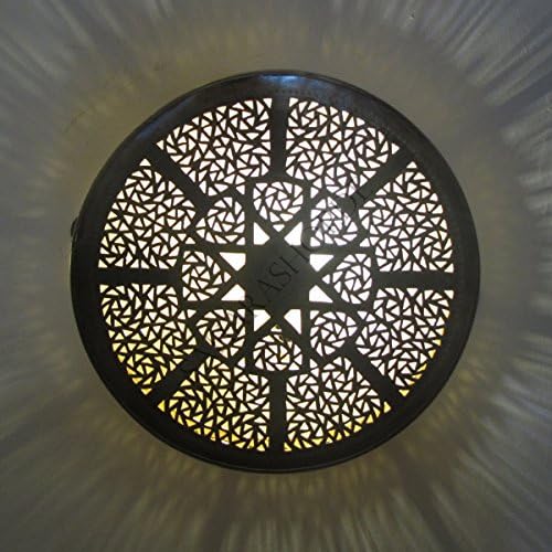 'Moroccan Wall Lamp Bandir Simple Brass