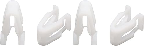 Miniatura 5 de uxcell Sujetadores de plástico Auto Car Trim Panel de instrumentos Panel de instrumentos 20PCS Blanco