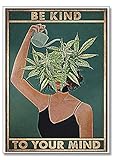 Vintage Mental Health Poster Wall Art