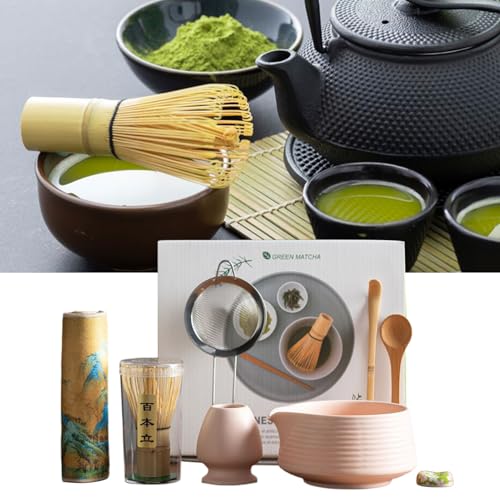 Set de 8 bols à matcha pour éviter les grumeaux du thé vert - 4