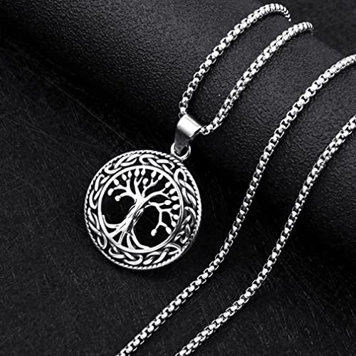Necklace For Women Family Tree Of Life Pendant Necklace With 23.6'' Stainless Steel Chain For Mom Dainty Jewelry Anniversary Birthday Gifts For Women Girls Grandma Wife Daughter Her Yourself #TOP6