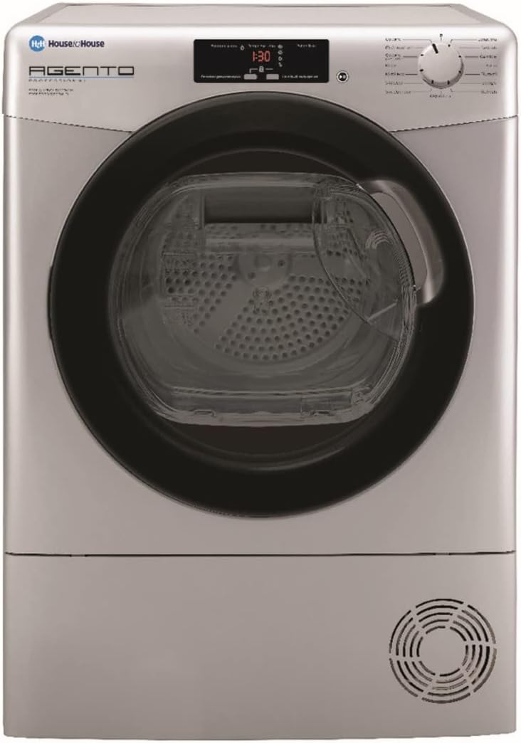 ASCIUGATRICE 10kg A CARICA FRONTALE AGENTOPRO37X SILVER