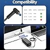 PIOEVTKA Replacement for HP Laptop Charger 65W 45W Computer Charger Smart Blue Tip Power Adapter #2