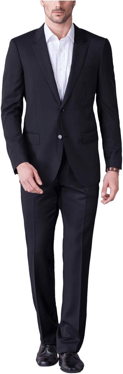 GATMSTZ Mens Suits Regular Fit 2 Piece Blazer Pants Party Wedding Evening Dinner