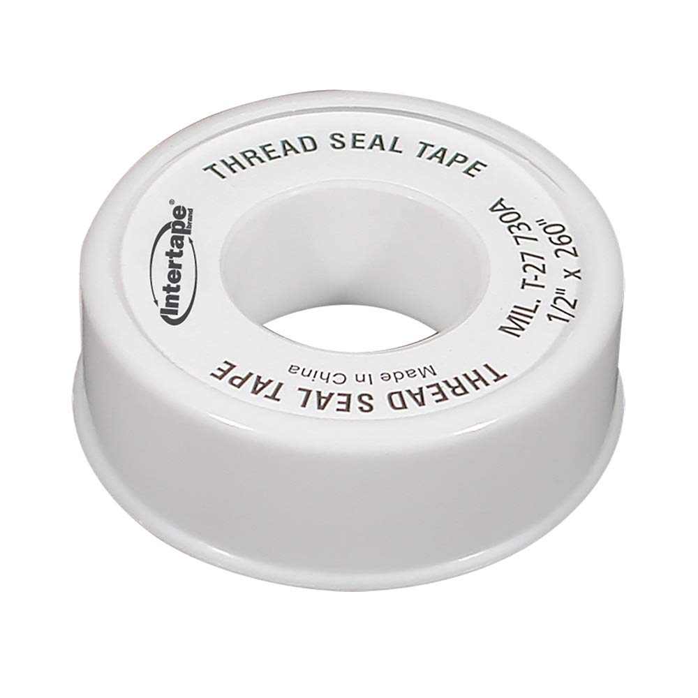 IPG Threadseal Tape, 0.5" x 260", White, (200-Pack)