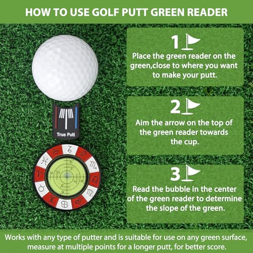 Marqueurs de balle de golf pour mettre vert et accessoires de golf - 3