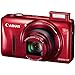 Canon PowerShot SX600 HS 16MP Compact Digital Camera - Wi-Fi Enabled (Red) (Renewed)