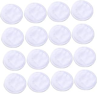 FRCOLOR 16 Pçs Branco Removedor De Algodão Maquiagem Facial Algodão Maquiagem Almofadas De Algodão Rosto Limpo Algodão Almofadas Limpas Rosto Compõem Superfície Limpa