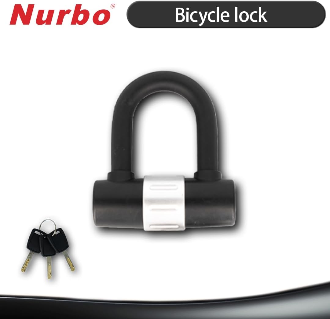 High-Security Keyed U-Lock for Outdoor Use